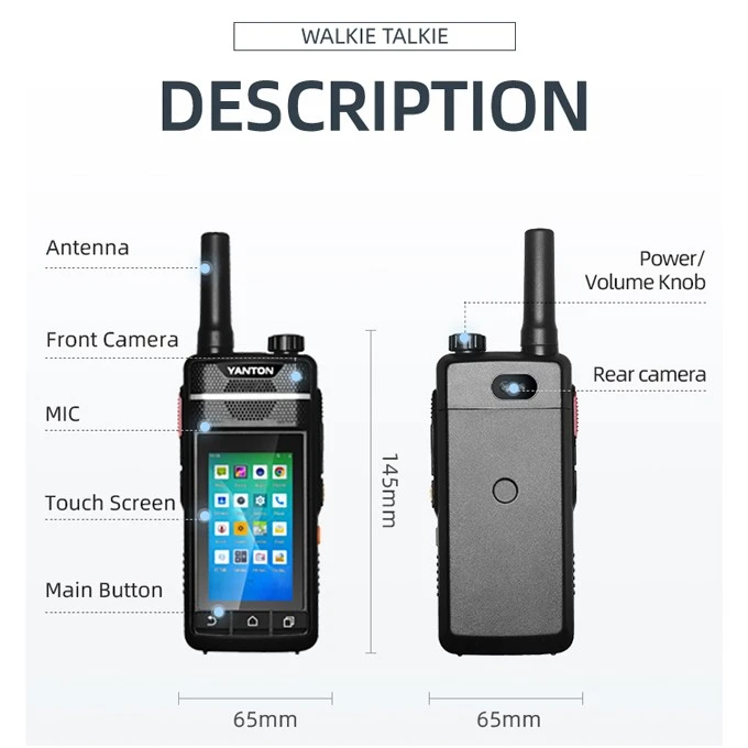 Walkie Talkie Phone With Sim