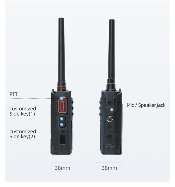 Walkie Talkie With Hidden Display