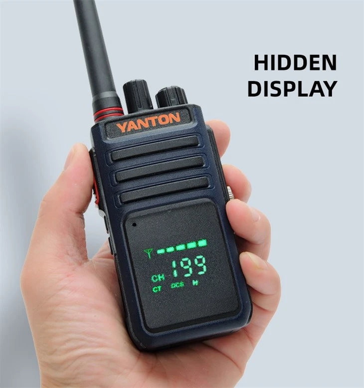 Walkie Talkie With Hidden Display